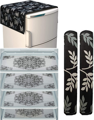 RichBox Fridge Mat(Width: 30 cm, Black)
