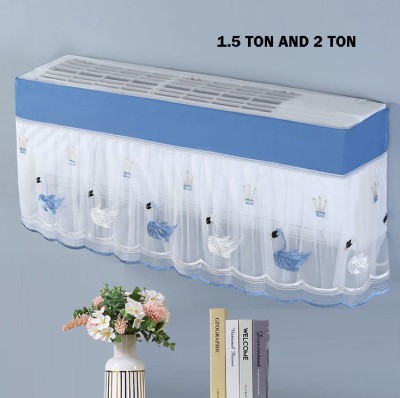 tapovan fashion Air Conditioner  Cover(Width: 97 cm, white)