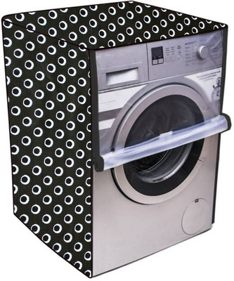 Nitasha Front Loading Washing Machine  Cover(Width: 60 cm, Grey, White, Green)