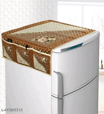 KTR Decor Fridge Mat(Width: 99 cm, Brown)