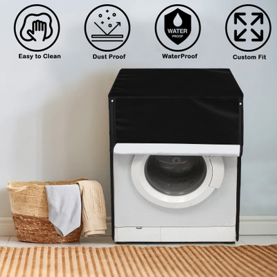 Glory Care Front Loading Washing Machine  Cover(Width: 60 cm, Black)