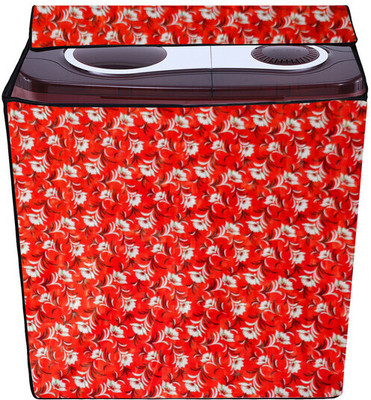 Decorly Furnishing Front Loading Washing Machine  Cover(Width: 80 cm, Multicolor)
