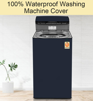 Flipkart SmartBuy Top Loading Washing Machine  Cover(Width: 55 cm, NAVY BLUE)
