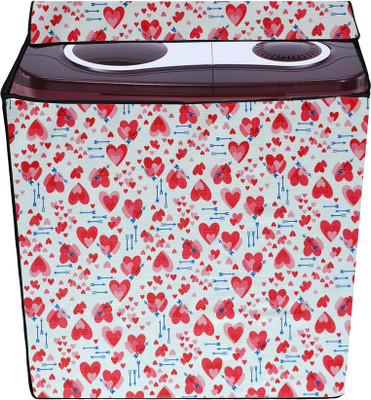 ADR VARiant Semi-Automatic Washing Machine  Cover(Width: 78.74 cm, Red,White)