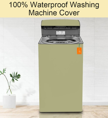 RELOOK INDUSTRIES Top Loading Washing Machine  Cover(Width: 58 cm, Khaki)