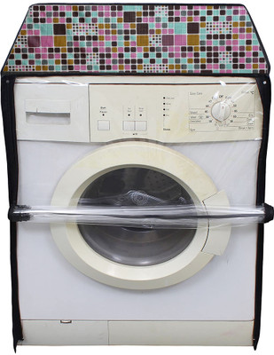Crosia Craft Front Loading Washing Machine  Cover(Width: 60.96 cm, Multicolor)