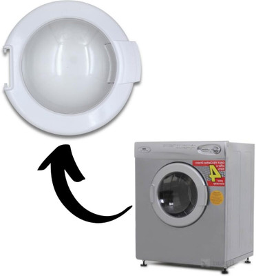 Sai Service Center Front Loading Washing Machine  Cover(Width: 10 cm, White)