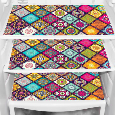 LooMantha Fridge Mat(Width: 45 cm, Multicolor)