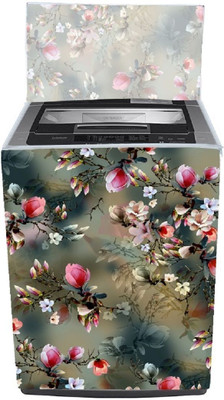 Mogne Fab Top Loading Washing Machine  Cover(Width: 60 cm, Green)