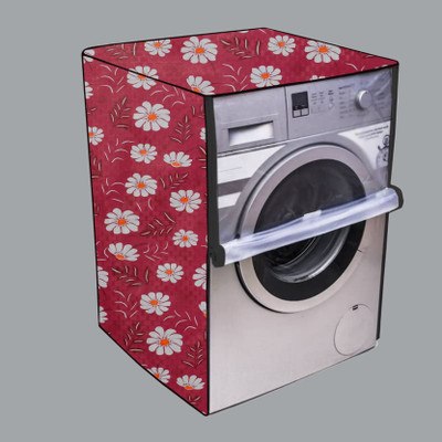 Nitasha Front Loading Washing Machine  Cover(Width: 60 cm, Pink, White, Orange)