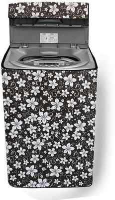 SAVEIT Top Loading Washing Machine  Cover(Width: 56 cm, Black, White)
