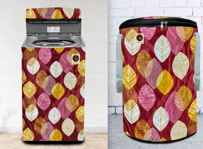 Comfort House Top Loading Washing Machine  Cover(Width: 58 cm, Maroon)