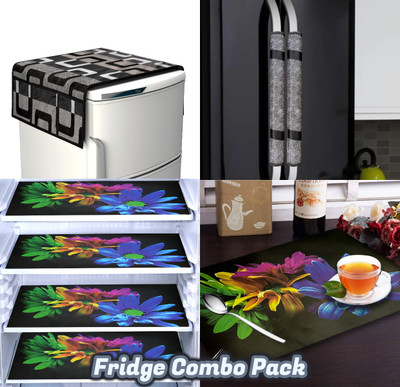 rulit Fridge Mat(Width: 30 cm, Black Box)
