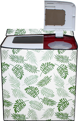 KingMatters Semi-Automatic Washing Machine  Cover(Width: 91 cm, Green)