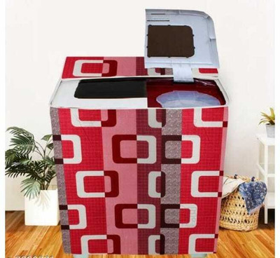 LOTUSKING Semi-Automatic Washing Machine  Cover(Width: 84 cm, MULTICOLOUR)