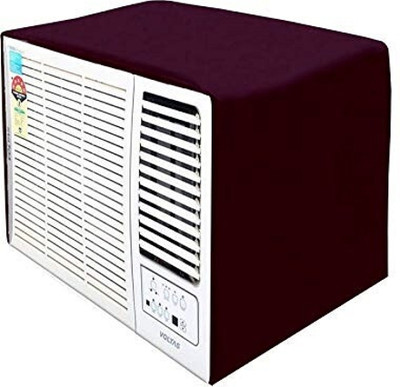 Jainco Decor Air Conditioner  Cover(Width: 69 cm, Maroon)