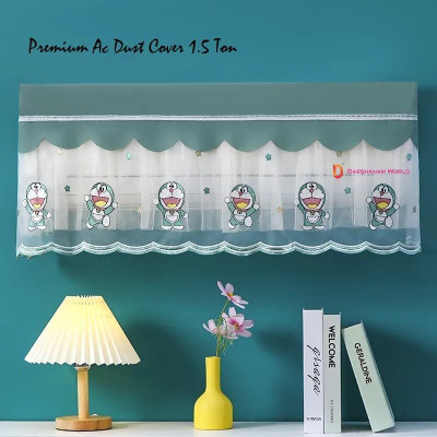 DARSHANAM WORLD Air Conditioner  Cover(Width: 97 cm, GREEN)