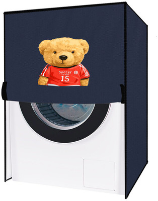 Delideal Front Loading Washing Machine  Cover(Width: 56 cm, Blue)
