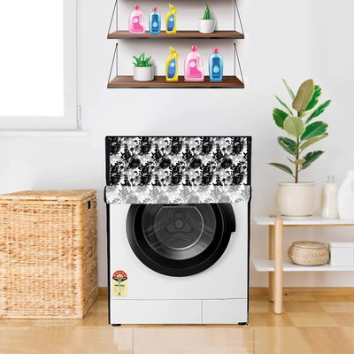 Acoma Front Loading Washing Machine  Cover(Width: 50.8 cm, Black)