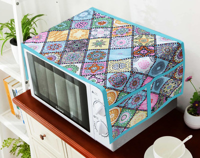 Crosmo Microwave Oven  Cover(Width: 54.61 cm, Rajasthani)