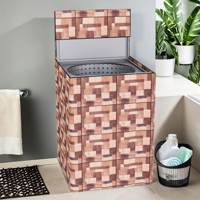 KUBER INDUSTRIES Top Loading Washing Machine  Cover(Width: 55 cm, Brown)