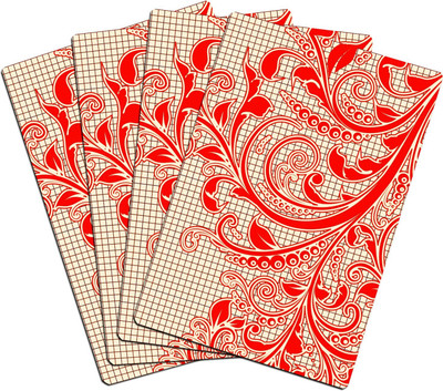 KUBER INDUSTRIES Fridge Mat(Width: 46 cm, Red)