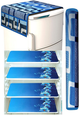 RichBox Refrigerator  Cover(Width: 54 cm, BlackJhaad)