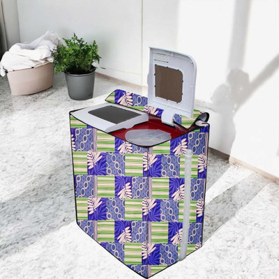 shrinitya Semi-Automatic Washing Machine  Cover(Width: 82 cm, Multicolor)