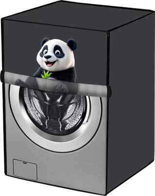 Amodori Front Loading Washing Machine  Cover(Width: 79 cm, Grey, White)