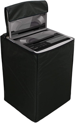 DRONDREAM Front Loading Washing Machine  Cover(Width: 61 cm, Maroon)