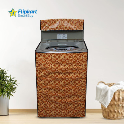 Flipkart SmartBuy Top Loading Washing Machine  Cover(Width: 53 cm, Yellow Beige)