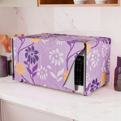 KUBER INDUSTRIES Microwave Oven  Cover(Width: 30 cm, Purple)