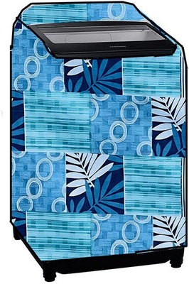 Delideal Top Loading Washing Machine  Cover(Width: 55 cm, Green, White)