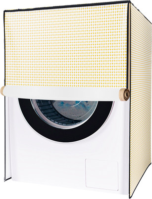 KUBER INDUSTRIES Front Loading Washing Machine  Cover(Width: 59 cm, Golden)
