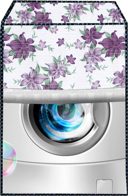 Archistylo Front Loading Washing Machine  Cover(Width: 68 cm, Magenta, Red)