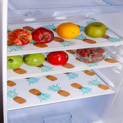 GreeWelt Fridge Mat(Width: 150 cm, Multi)