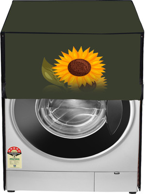 Delideal Front Loading Washing Machine  Cover(Width: 69 cm, Green)