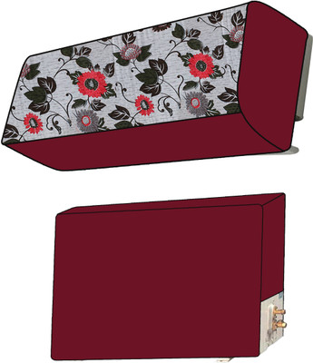 Wings Star Air Conditioner  Cover(Width: 106 cm, Multicolor)