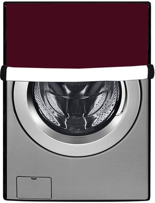 DREAMINDIANASSOCIATION Front Loading Washing Machine  Cover(Width: 69 cm, Maroon)