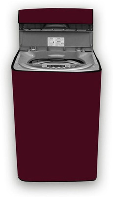 PrimeCover Top Loading Washing Machine  Cover(Width: 56.1 cm, Maroon)