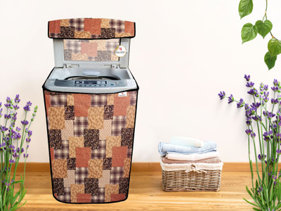 GURU-ISHMA Top Loading Washing Machine  Cover(Width: 58.42 cm, brown)