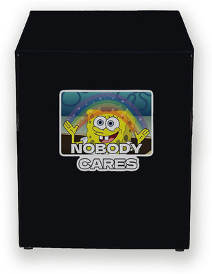 Hizing Front Loading Washing Machine  Cover(Width: 73 cm, Black, White)