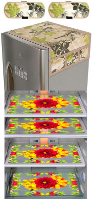 DPA Collection Refrigerator  Cover(Width: 54 cm, Yellow)