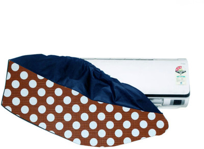 AAVYA UNIQUE FASHION Air Conditioner  Cover(Width: 101.6 cm, Brown,White)