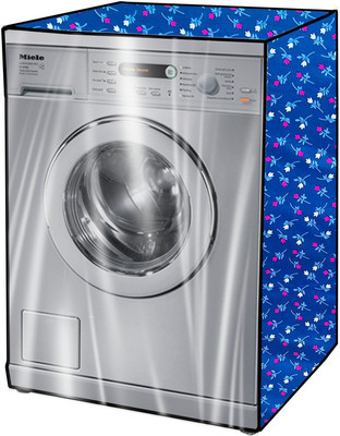 KVAR Front Loading Washing Machine  Cover(Width: 66 cm, Blue, Yellow)