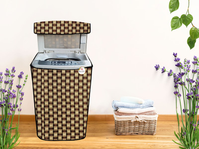 GURU-ISHMA Top Loading Washing Machine  Cover(Width: 58.42 cm, brown)