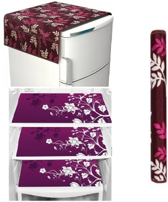 rulit Fridge Mat(Width: 53 cm, Purple)