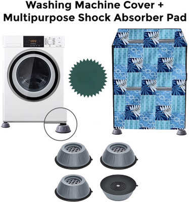 Hizing Front Loading Washing Machine  Cover(Width: 73 cm, Blue)
