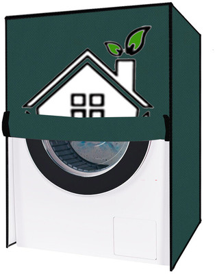 Delideal Front Loading Washing Machine  Cover(Width: 69 cm, Green)