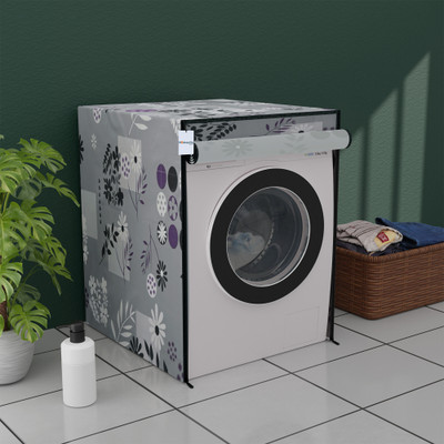 HOMESTIC Front Loading Washing Machine  Cover(Width: 60 cm, Grey)
